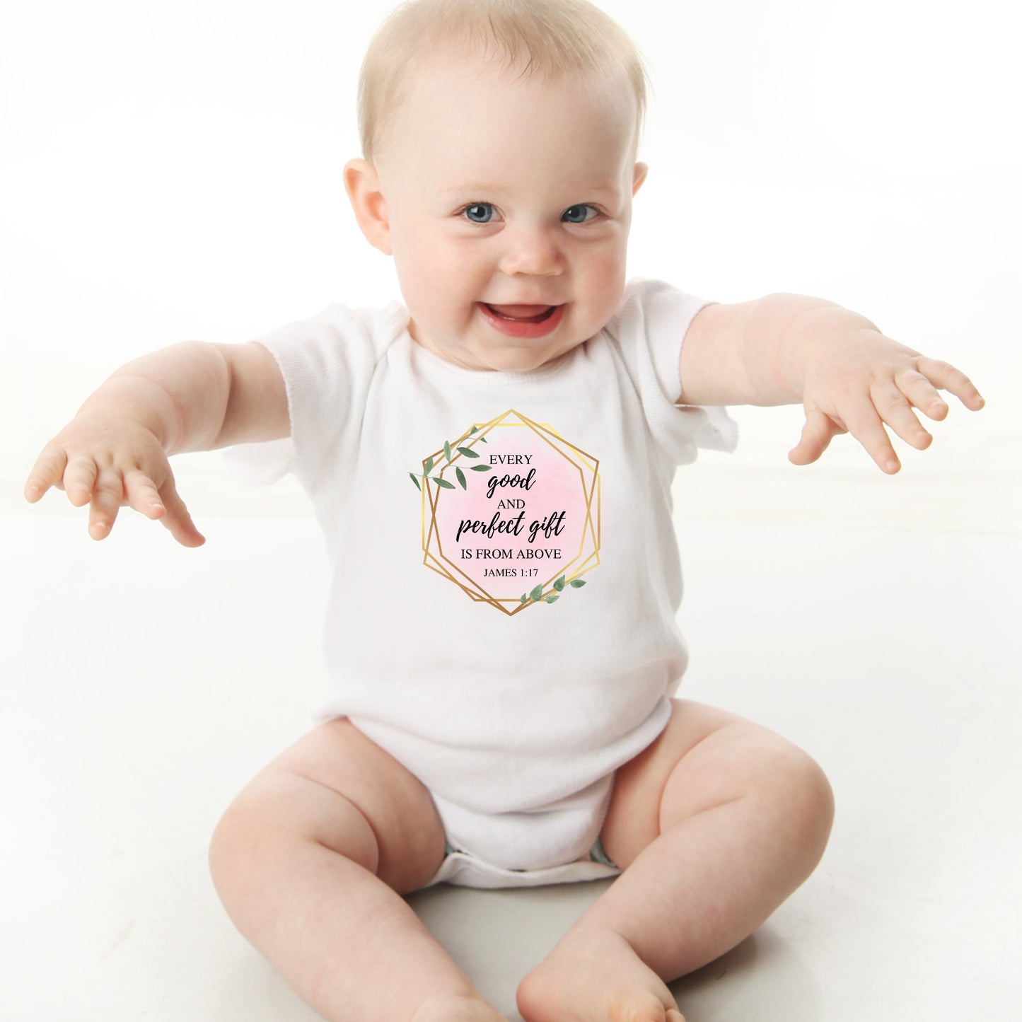 Every Good and Perfect Gift Short Sleeve Bodysuit