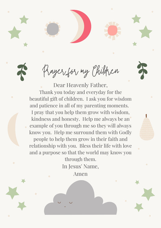 Prayer for my Children