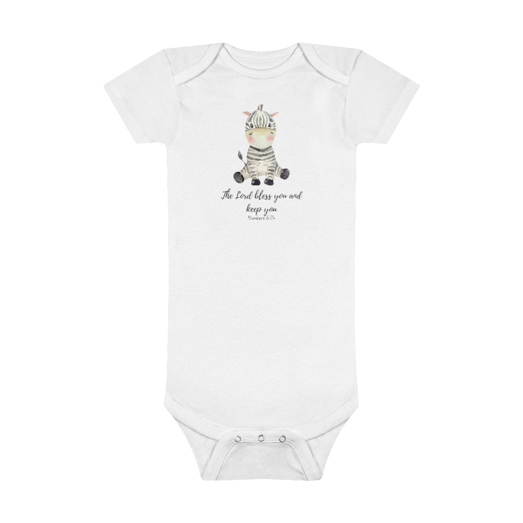 The Lord Bless You Baby Short Sleeve Onesie®