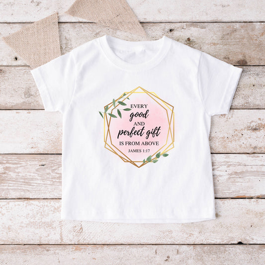 every perfect gift toddler short sleeve tee