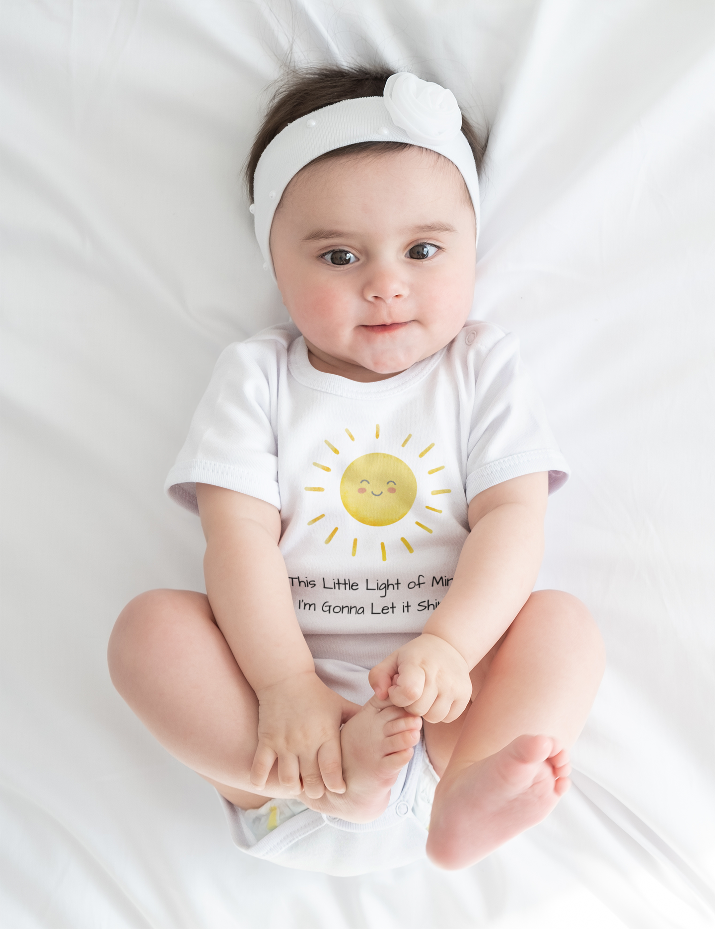 this little light baby short sleeve onesie®