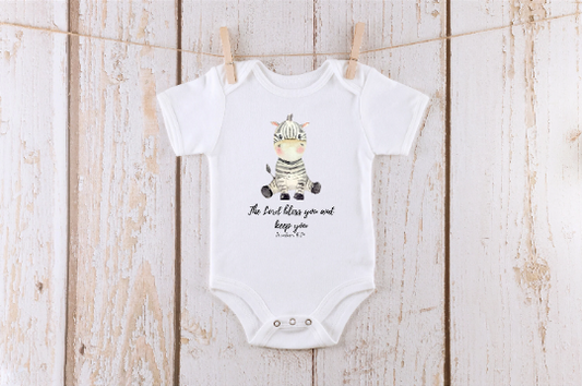 The Lord Bless You Baby Short Sleeve Onesie®